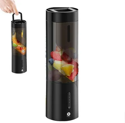Obrázek produktu pro Ruční mixér – 450 ml – mini mixér na smoothie – magnetické nabíjení – na mléčné koktejly a smoothie