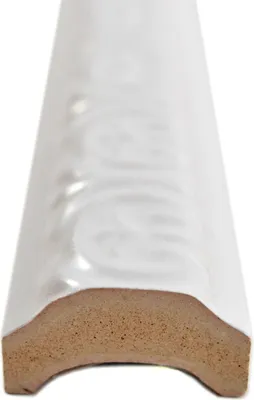 Produktbild von Keramik weiß Borde Bordüre TUBA weiß glänzend MOSBor-PARIS-0102_f
