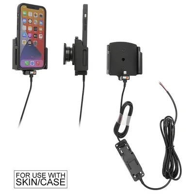 Immagine prodotto di Supporto per dispositivi Brodit 727237 con funzione di ricarica - per smartphone - Apple iPhone 14, Apple iPhone 14 Plus, Apple iPhone 14 Pro Max e altri
