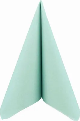 Produktbild von Airlaid Serviette Mintgrün, 40 x 40 cm, 50 Stück - APARTina