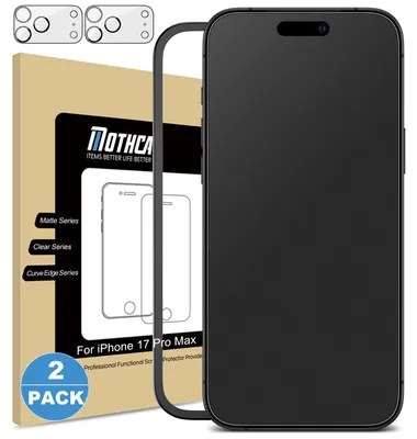 Immagine prodotto di Protezione opaca per lo schermo di iPhone 17 Pro Max
