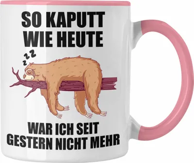 Produktbild von Trendation - Lustige Tassen mit Sprüchen Arbeitskollege Geschenk Kollege Mitarbeiter Geschenkidee (Rosa)