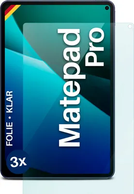 Produktbild von moex® 3x Schutzfolie kompatibel mit Huawei MatePad Pro - Displayschutzfolie dünn Folie, Klar