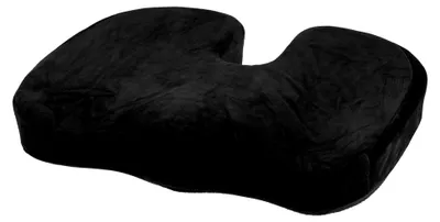Produktbild von Ergonomisches Sitzkissen I Orthopädisches Stuhlkissen Mit Kühlendem Gel, Farbe:schwarz