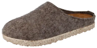 Produktbild von HAFLINGER Manhattan Hausschuhe torf Wollfilz - Größe: 45