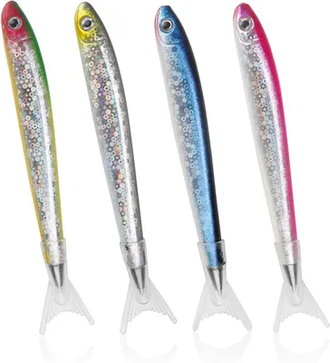 Productafbeelding van Blauwe pen - Set van 4 - Kawaii-pen - Comfortabel handgevoel en mooi uiterlijk - Schattig balpotlood