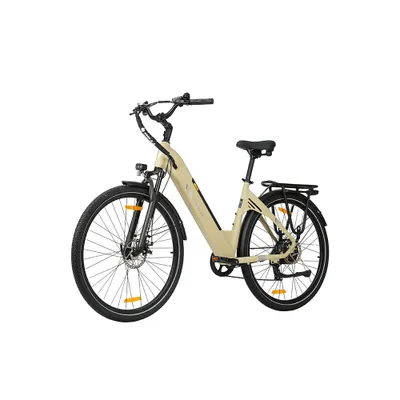 Produktbild von C3 SE E‑Bike Cityrad, 28 Zoll, 250W 52Nm Motor, 36V 18Ah Akku bis 120km Reichweite, Shimano 7‑Gang, Aluminium Tiefeinsteiger‑E‑Fahrrad, Scheibenbremse