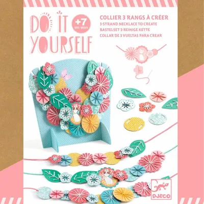 Obrázek produktu pro DJECO DIY Vyšívané náhrdelníky