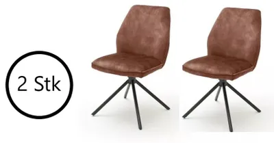 Produktbild von Esszimmerstuhl Stuhl Stühle Esszimmer Polsterstuhl "OTTAWA I" rostbraun