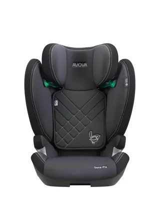 Immagine prodotto di AVOVA Sora-Fix - Seggiolino auto - Gruppo 2 e 3 - Isofix - Grigio e nero