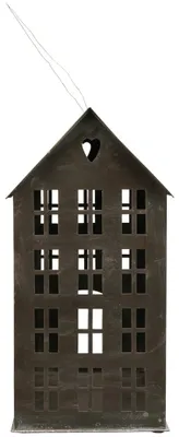 Immagine prodotto di Lanterne casa finestra con cavo nero 32,5x17x34 cm
