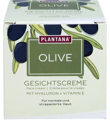 Immagine prodotto di Plantana Olive Gesichtscreme Hyaluron & Vitamin-E, 50 ml CRE