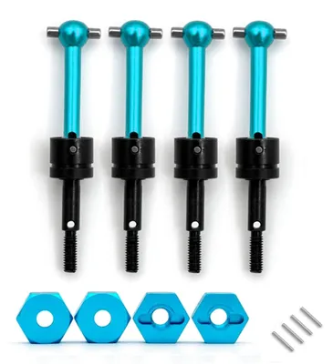 Produktbild von Universal-CVD-Antriebswelle aus Aluminiumlegierung, Ersatz fuer Tamiya TT01 TT02 1/10 ferngesteuertes Auto