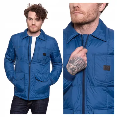 Produktbild von Lee | Herren Lightweight Padded Jacket Übergangsjacke leicht gesteppt Casual Größe S