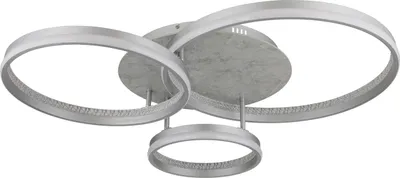 Produktbild von NOWA Deckenleuchte Metall silberfarben matt, LED