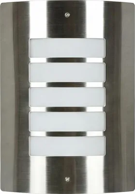 Produktbild von Außenlampe Wand Terrasse Hof IP44 Edelstahl E27 Modern Wandleuchte außen