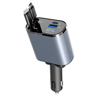 Obrázek produktu pro Rychlá 18W nabíječka do auta, USB-C nabíječka do zapalovače cigaret, adaptér do auta – QUICKCHA