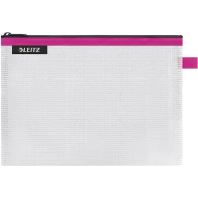 Produktbild von Leitz 40250023, Unisex, Zubehörtasche, Medium, Reißverschluss, Wasserfest, Pink