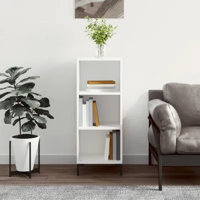 Immagine prodotto di vidaXL Credenza bianca 34,5x32,5x90 cm Materiale a base di legno