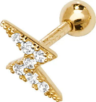 Image de Clou d’oreille cartilage unique Femme Or 375/1000 - 9mm*4mm; TRS258959KY