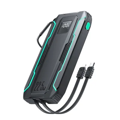 Produktbild von JOYROOM Powerbank Joyroom JR-L017, 10000mAh, 22.5W, QC + PD, Black