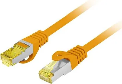 Zdjęcie produktu dla Lanberg PCF6A-10CU, 5 m, Cat6a, S/FTP (S-STP), RJ-45, RJ-45, Pomarańczowy