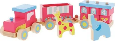 Produktbild von Afrikanische Waggons Holzspielzeug 61342 Trefl