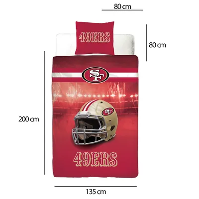 Immagine prodotto di Scommesse sul football americano NFL San Francisco 49ers Linon / Renforcé