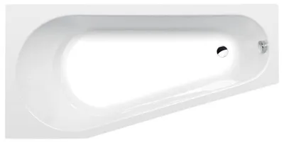 Produktbild von Asymmetrische Badewanne 160 x 80 x 44 cm links Acryl PROJEKTA links