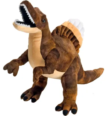 Immagine prodotto di Wild Republic Spinosaurus 25 cm, dinosauro marrone in peluche (33 cm con la coda)