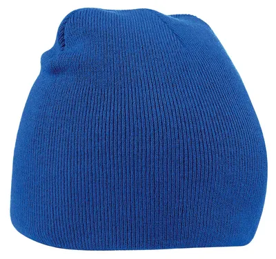 Imagen del producto de Beechfield - Gorro "Original" uni para hombre/mujer, tipo funda, modelo FK1593 (talla única) (azul real intenso)