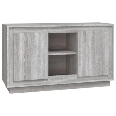 Produktbild von Sideboard Grau Sonoma 102x35x60 cm Holzwerkstoff