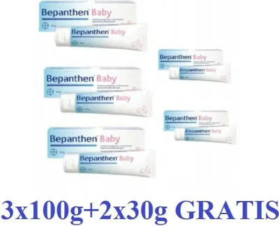 Produktbild von Bepanthen Nappy Care Salbe Wund Und Heilsalbe 3x 100g + 2x 30g Gratis Megapack