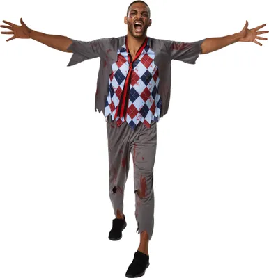 Produktbild von dressforfun® Herrenkostüm Gruseliger Zombie Schuljunge