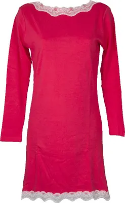 Immagine prodotto di Camicia da notte donna manica lunga scollo a barchetta cotone interlock RAGNO articolo D526N0, Taglia 42, Cotone 100%