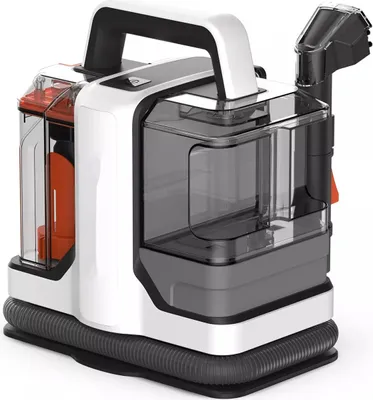 Image de Aspirateur-laveur Appareil de nettoyage de meubles rembourrés 450W Nettoyeur de tapis pour tapis, escaliers, canapé, voiture, animaux, 450W Nettoyeur de taches