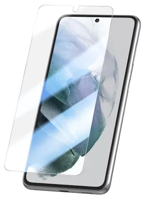 Zdjęcie produktu dla Mayaxess, szkło hartowane do ochrony ekranu Samsung Galaxy S21, szkło pancerne HD 9H, przezroczyste