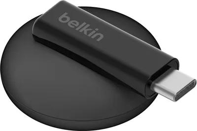 Obrázek produktu pro Belkin BoostCharge, Vnitřní, Venkovní, USB, Bezdrátové nabíjení, Černá, Bílá