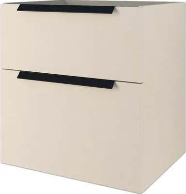 Produktbild von Waschtischunterschrank Baden Haus Urban BxHxT 60 x 62 cm x 46 cm Frontfarbe gebürstet weiß matt