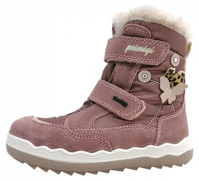 Image de Primigi Frozen GTX, chaussures pour enfant, modèle fille, bottines à scratch, couleur rose, pour un usage quotidien