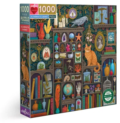 Image de eeBoo Puzzle Alchemist's Cabinet 1000 Teile Karton