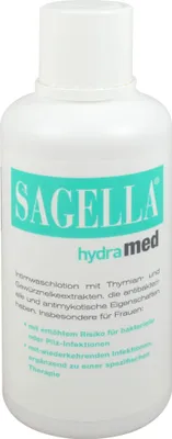 Produktbild von SAGELLA hydramed antibakterielle Intimwaschlotion, 500 ml Lotion