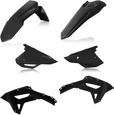 Immagine prodotto di Kit carene 6 pezzi ACERBIS nero per HONDA CRF RX