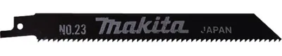 Produktbild von Makita 792148-9 Gerades Sägeblatt 165 x 1 mm - 9 TPI - BiM - HCS - Holz - 5 Stk