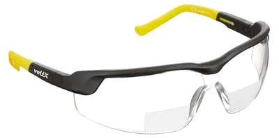 Produktbild von voltX GT ADJUSTABLE Bifokale Lesen Schutzbrille (KLAR +3,0 Dioptrie)