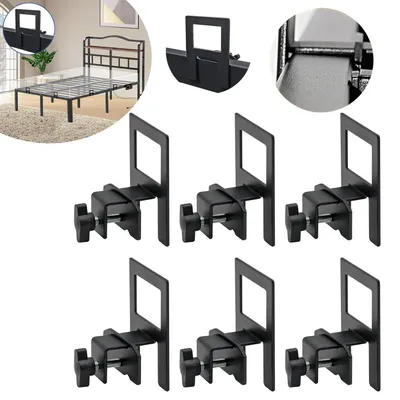 Produktbild von 6 Stück, Matratzen-Gleitstopper, um das Verrutschen der Matratze zu verhindern, Matratzenhalter für Doppelbett, Queen-Size-Bett