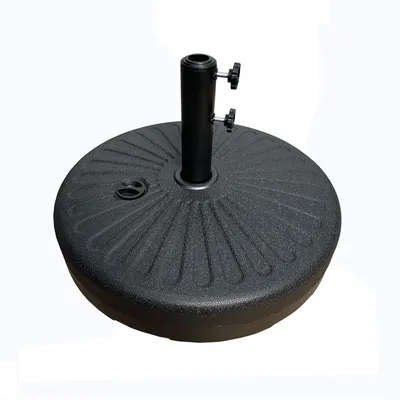 Produktbild von Sonnenschirmständer UB51 für 38-48 mm Schirmstangen, 23 kg befüllbar, Schwarz