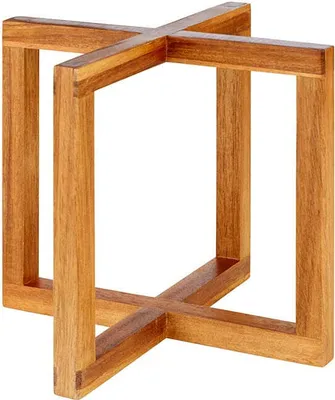 Image de Support APS Wood Buffet, clair, hauteur : 175 mm, longueur : 200 mm, largeur : 200 mm
