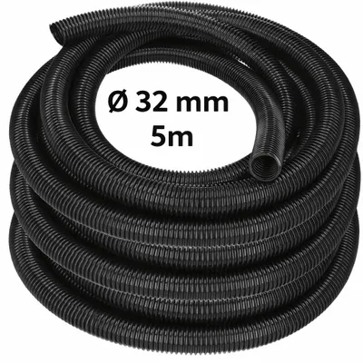 Image de Sillar 5 m Tuyau d'aspirateur pour aspirateurs ménagers et industriels – Ø intérieur 32 mm