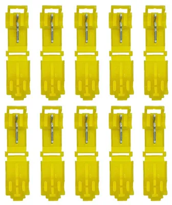 Produktbild von baytronic 10x T-Schnellverbinder gelb